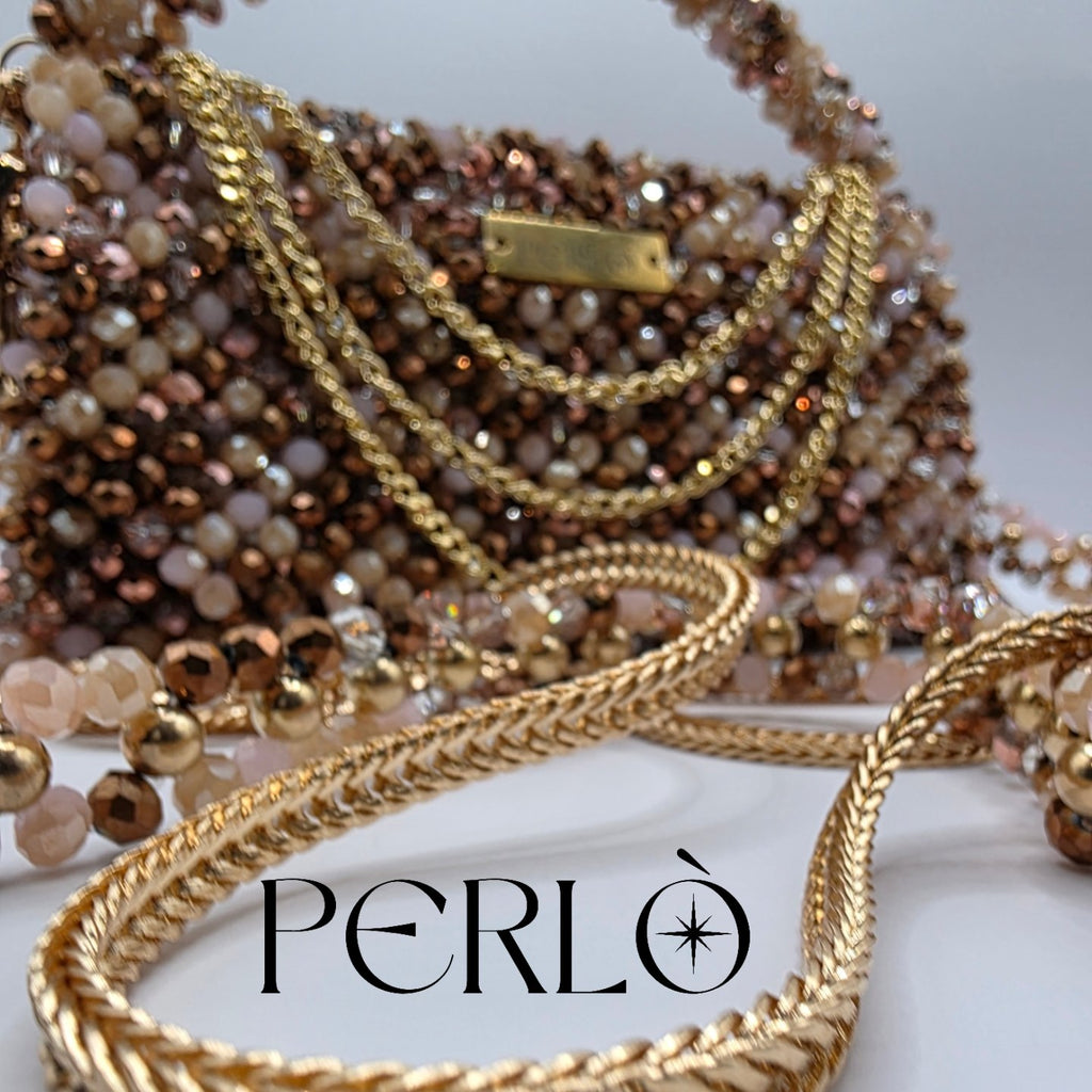 Modèle GHJULIA en perles de verre.