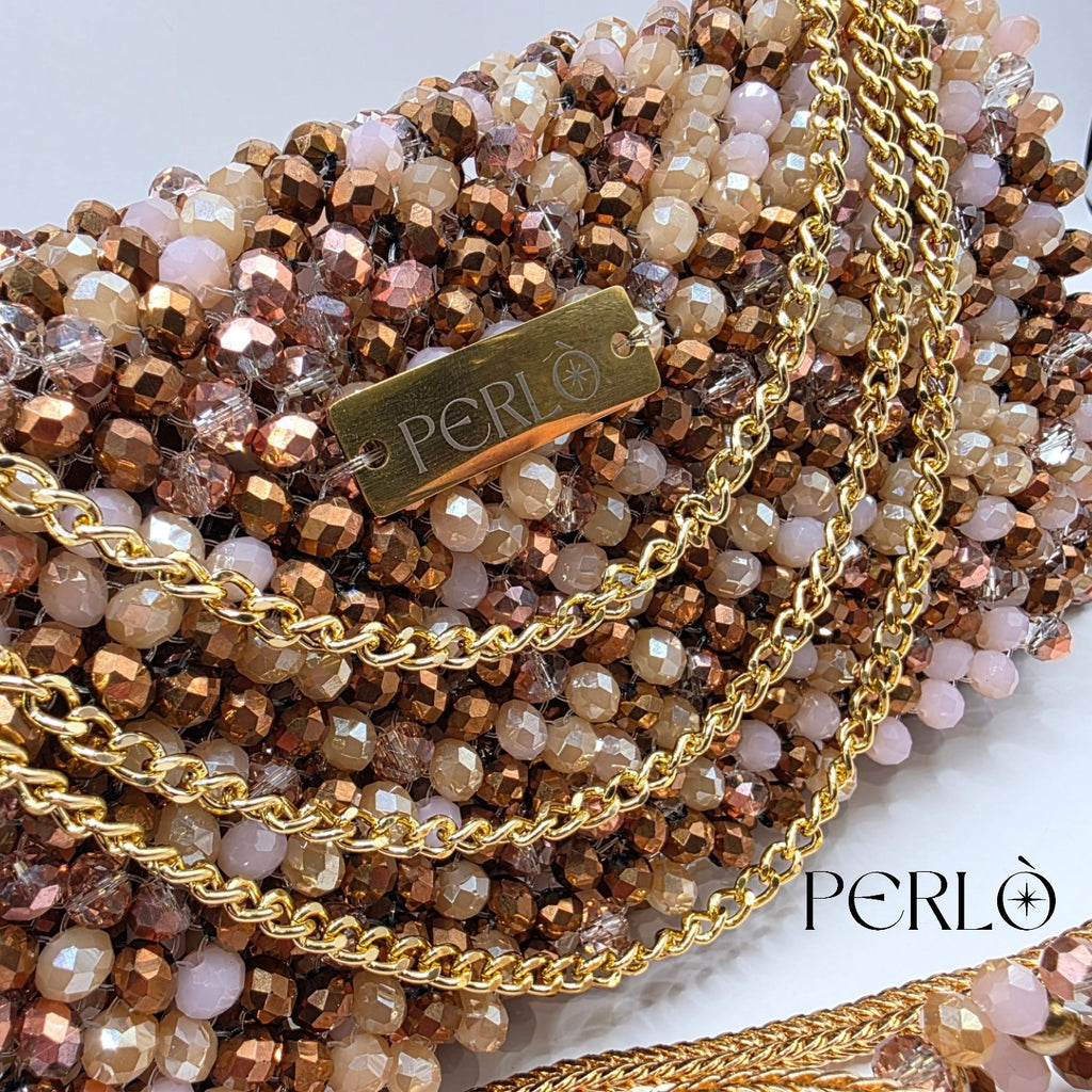 Modèle GHJULIA en perles de verre.